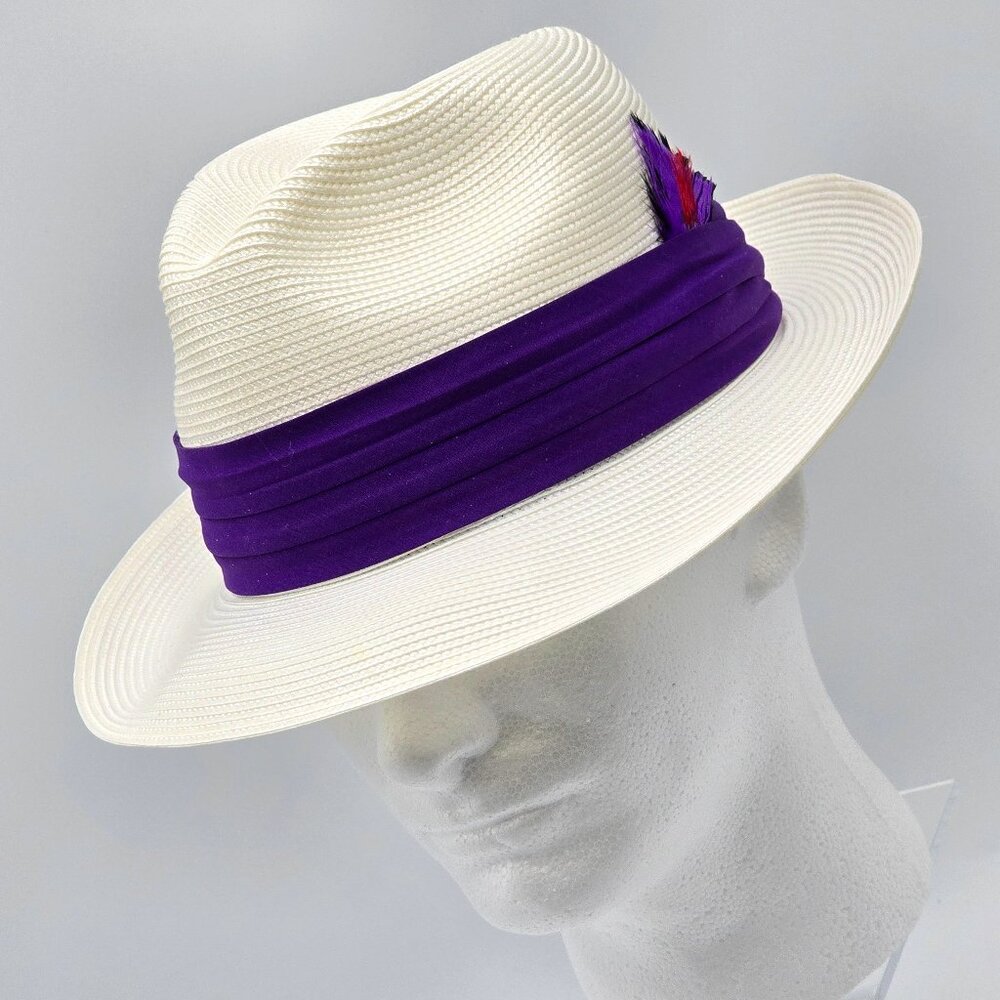 Dobbs Florentine Milan Straw Fedora